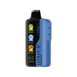 elf bar trio 40000 blue razz ice